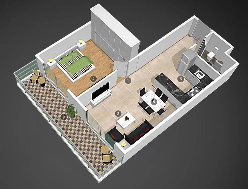 Bright 1Br With Balcony In Luma 22 Apartment Dubai